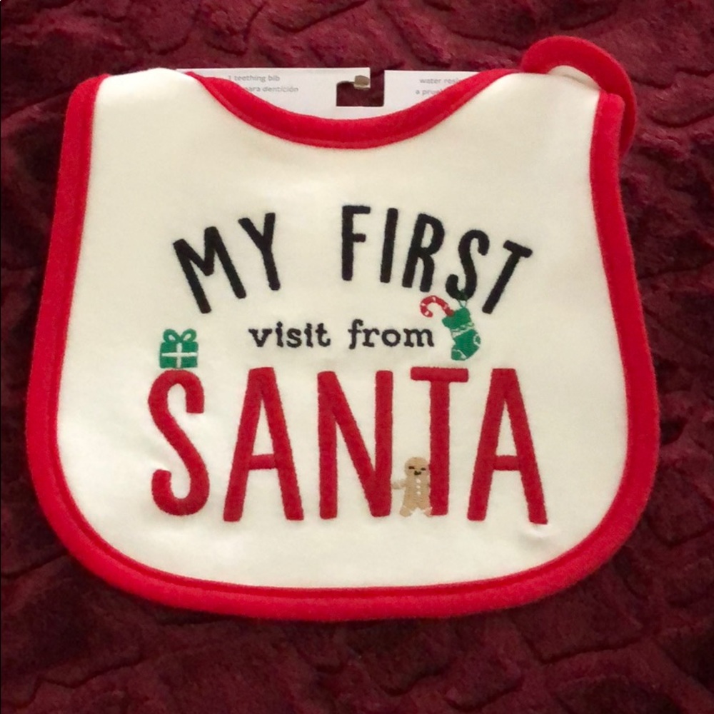 Carters teething bib